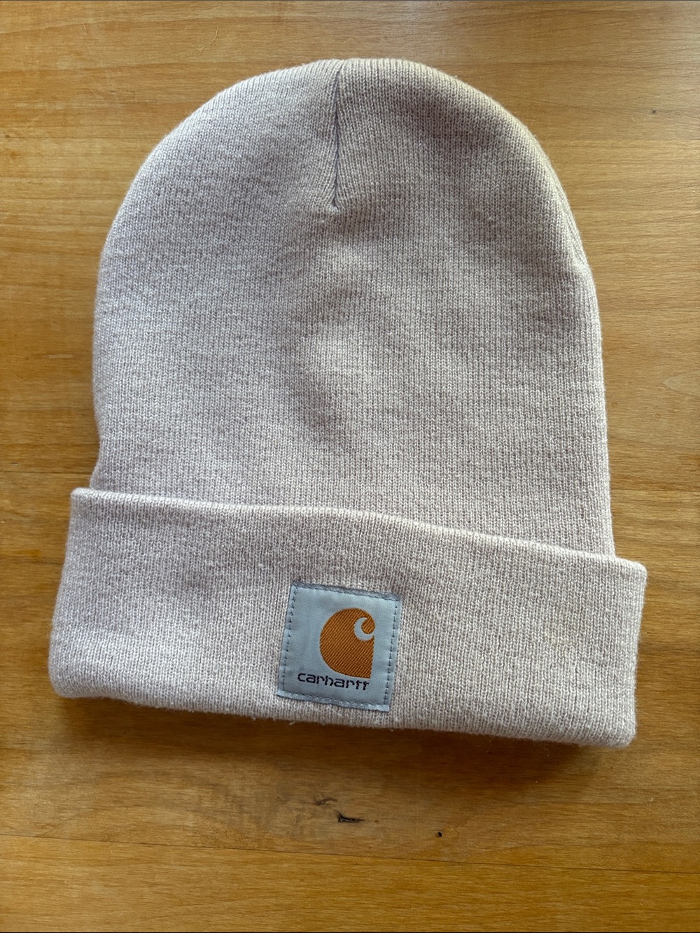 Carhartt Beanie Hat in Light Pink